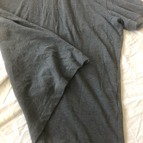 Brunello Cucinelli Denim Popover Vneck Polo S Gray - Picture 10 of 16